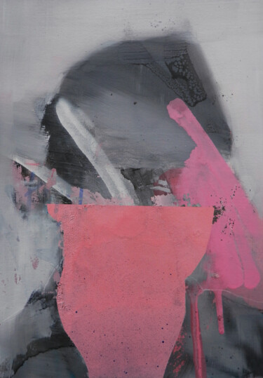 Painting titled "Known and unknown 2" by Miloš Hronec, Original Artwork, Oil