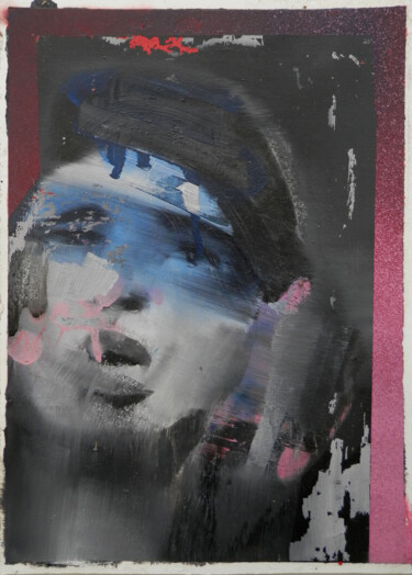 Painting titled "Known and unknown 3" by Miloš Hronec, Original Artwork, Oil