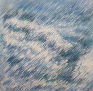 SALT RAIN - Collection LISTENING TO THE SEA Painting titled "SALT RAIN - Collect…" by Irina Inozemtseva-Lopes, Original Artwork, Oil