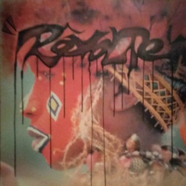Painting titled ""Rêvolte"" by Greensleeves, Original Artwork, Airbrush