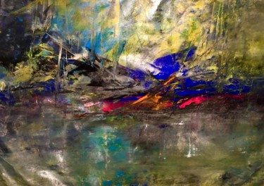 绘画 标题为“Landscape 46” 由Andreas Skiba, 原创艺术品, 丙烯