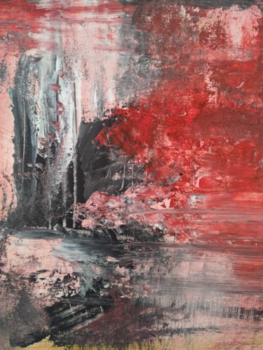 Painting titled "Untitled_24121" by Atignas Art, Original Artwork, Acrylic Mounted on Wood Panel