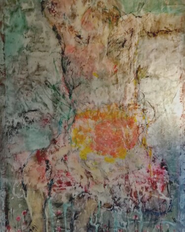 Peinture intitulée "Venise" par Catherine Monmarson, Œuvre d'art originale, Acrylique Monté sur Châssis en bois