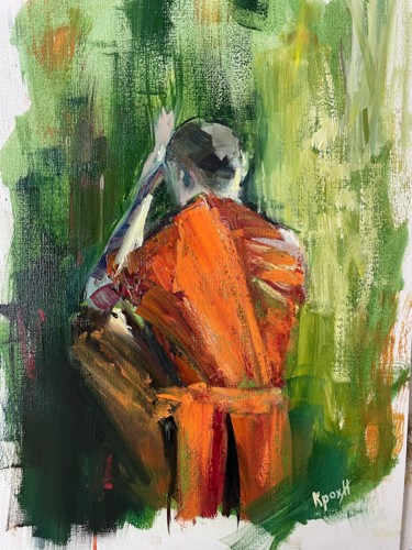 Prayer 绘画 标题为“Prayer” 由Anastasiya Krokhmal ( Art Kroha), 原创艺术品, 油