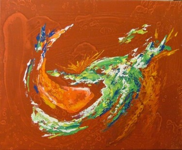 Peinture intitulée "Joyau" par René Vincent-Viry, Œuvre d'art originale