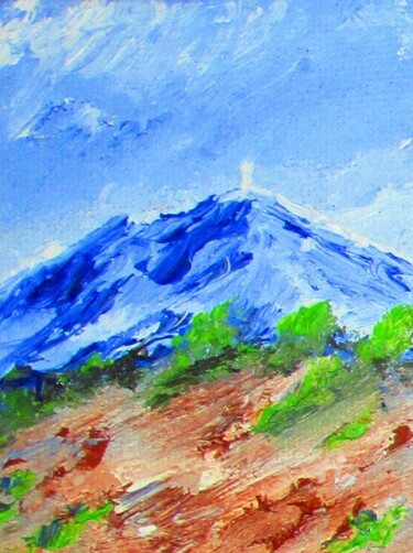 Painting titled "Terres sauvages" by Roberto Urbano, Original Artwork, Oil