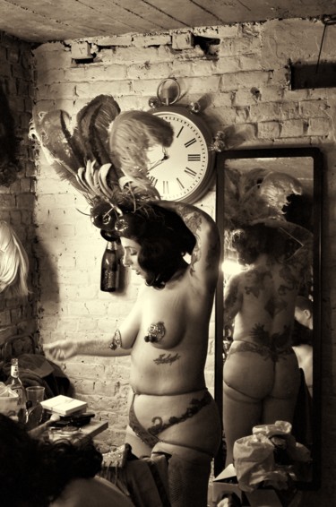 cabaret vintage loge Photographie intitulée "cabaret vintage loge" par Gaudi .C, Œuvre d'art originale, Photographie numérique