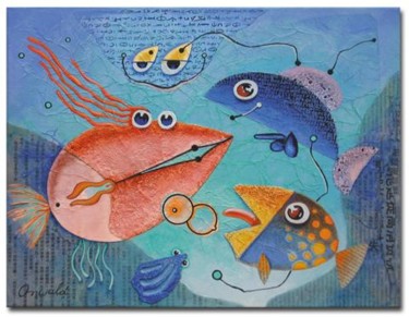 Peinture intitulée "ÉROS" par Jean-Luc Osswald, Œuvre d'art originale