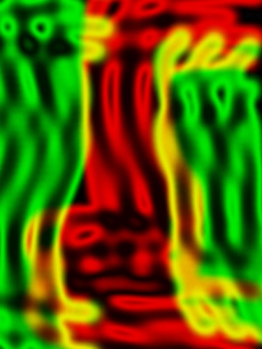 Photography titled "Behind the curtain" by Greg Powell, Original Artwork, Digital Photography