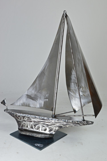 VOILE Sculptuur getiteld "VOILE" door Roger Flores, Origineel Kunstwerk, Metalen