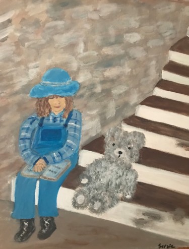 Peinture intitulée "Il était une fois..…" par Soisic, Œuvre d'art originale, Acrylique