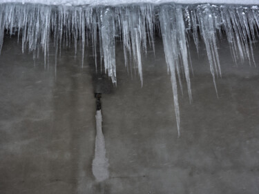 Photography titled "Stalactites" by Florence Pouget-Landrieu, Original Artwork, Digital Photography