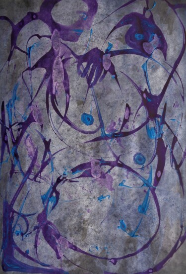 绘画 标题为“amour abstrait” 由Francisco  Duart Mendes, 原创艺术品, 丙烯
