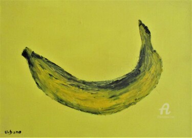 绘画 标题为“Garder la banane” 由Roberto Urbano, 原创艺术品, 油
