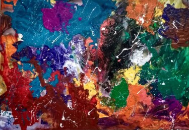 "Галактика" başlıklı Tablo Art-Teodora tarafından, Orijinal sanat, Akrilik