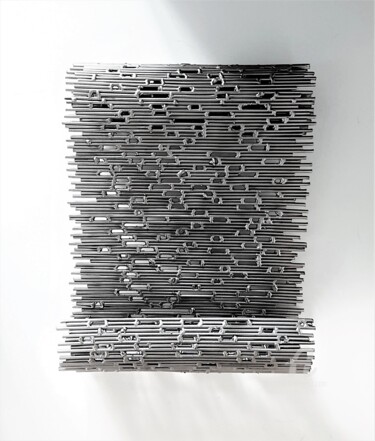 雕塑 标题为“Palimpsest (The Wor…” 由Albert Dura, 原创艺术品, 金属