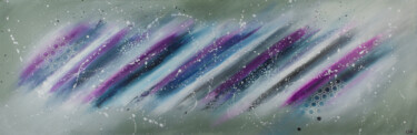 Painting titled "Fast 2" by Helena Monniello, Original Artwork, Acrylic Mounted on Wood Stretcher frame