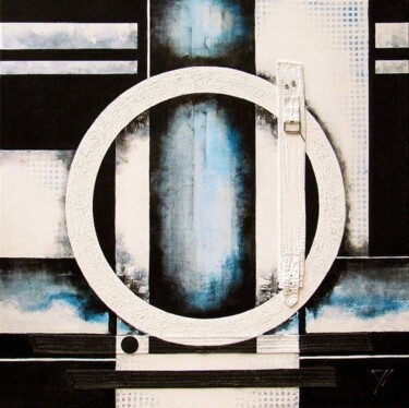 Painting titled "Sculpture" by Joke Vingerhoed, Original Artwork, Oil