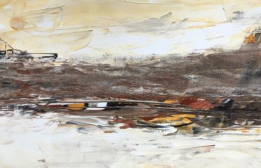 Painting titled "Le vaisseau fantôme" by Alain Uro, Original Artwork, Acrylic