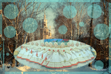 数字艺术 标题为“Russian Ballet” 由Marc Bulyss, 原创艺术品, 数字油画