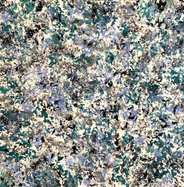 Peinture intitulée "Hiver" par Yvan Bruyère, Œuvre d'art originale, Acrylique