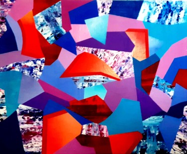 绘画 标题为“fragments” 由Umberto Malatesta, 原创艺术品, 丙烯
