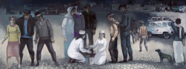 绘画 标题为“Events of January 2…” 由Azeriman, 原创艺术品, 数字油画