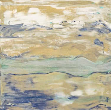 Painting titled "Igdir" by Aderita Silva, Original Artwork, Acrylic Mounted on Wood Stretcher frame