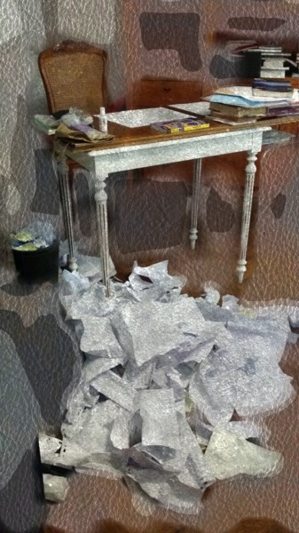 Photography titled "La joie d' écrire" by Emma Laflute, Original Artwork, Digital Photography
