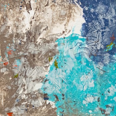 QAX Peinture intitulée "QAX" par Aderita Silva, Œuvre d'art originale, Acrylique Monté sur Châssis en bois
