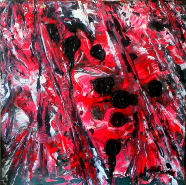 Peinture intitulée "DESPERATION" par Marianne Charlotte Mylonas-Svikovsky (Marlo), Œuvre d'art originale, Acrylique