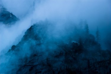 제목이 "Foggy Night"인 사진 Gaal로, 원작, 디지털