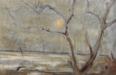 Luna piena in una notte invernale