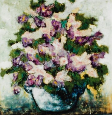 Fiori viola e bianchi