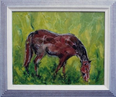 Cavallo al pascolo