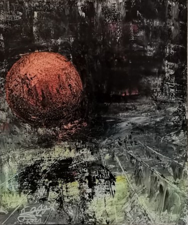 绘画 标题为“Cosmos” 由Luciano Costa, 原创艺术品, 丙烯 安装在木板上