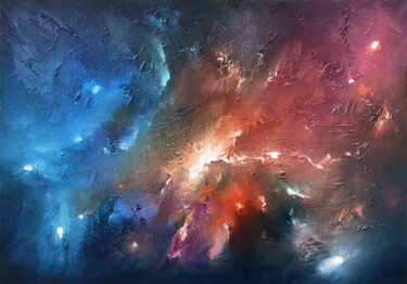 绘画 标题为“"Universe "by Artem…” 由Artem Grunyka, 原创艺术品, 油