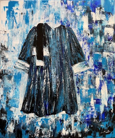 绘画 标题为“La robe d'avocat” 由Kate_art, 原创艺术品, 丙烯