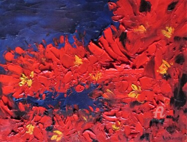 Painting titled "Nature Sauvage" by Roberto Urbano, Original Artwork, Oil