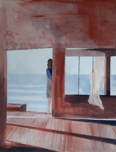 Peinture intitulée "Alexandrie" par Christian Delavelle, Œuvre d'art originale, Acrylique Monté sur Châssis en bois