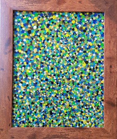 Pigmented dreams Painting titled "Pigmented dreams" by Warren Griessel, Original Artwork, Oil Mounted on artwork_cat.