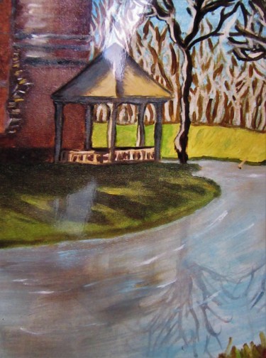 Peinture intitulée "MULINO" par Marcella Molea, Œuvre d'art originale, Huile