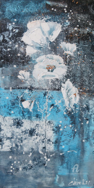 Peinture intitulée "évanescence 1" par Claire Morand, Œuvre d'art originale, Acrylique