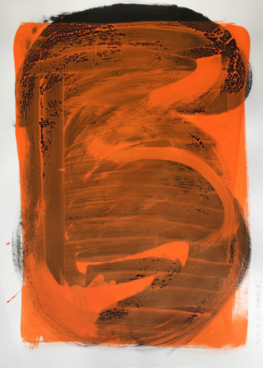 Peinture intitulée "50x70_001_20" par Franck Chambrun, Œuvre d'art originale, Acrylique