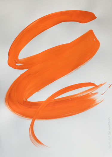 Peinture intitulée "50x70_003_20" par Franck Chambrun, Œuvre d'art originale, Acrylique