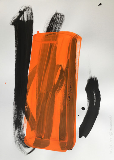 Peinture intitulée "50x70_005_20" par Franck Chambrun, Œuvre d'art originale, Acrylique