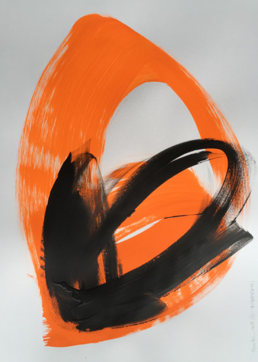 Peinture intitulée "50x70_008_20" par Franck Chambrun, Œuvre d'art originale, Acrylique