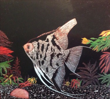 Scalariya Peinture intitulée "Scalariya" par Martin Ashkhatoev, Œuvre d'art originale, Acrylique