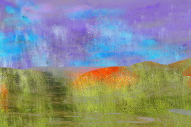 Digitale Kunst mit dem Titel "Wises mit Mohn oder…" von Sigrid Gombert, Original-Kunstwerk, Digitale Malerei