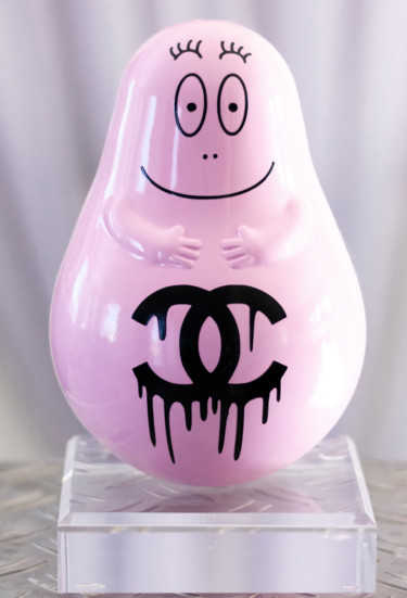 Sculpture intitulée "BarbaChanel" par Flavien Mandon, Œuvre d'art originale, Plastique